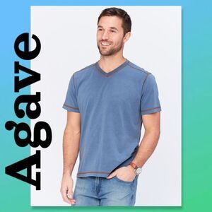 Agave Denim CASPER SLUB JERSEY VINTAGE WASH TEE